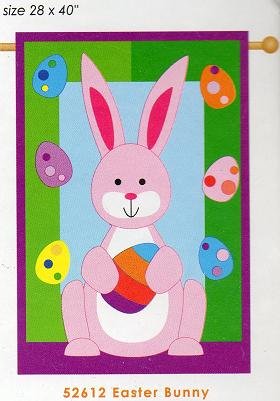 easter bunny flag