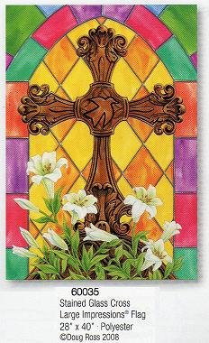 Stained Glass Cross