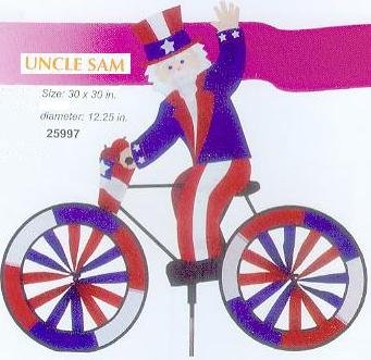 Uncle Sam Bike Bicycle spinner  