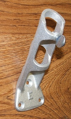 Aluminum Cast Bracket 45 degrees