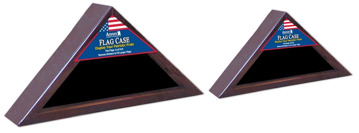 Cherry Finish Display Case