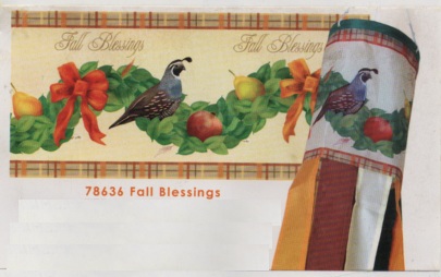 Fall Blessings Brilliance Windsock