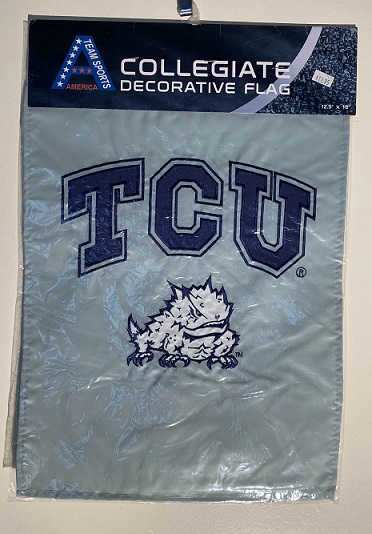 Texas Christian University Garden Flag