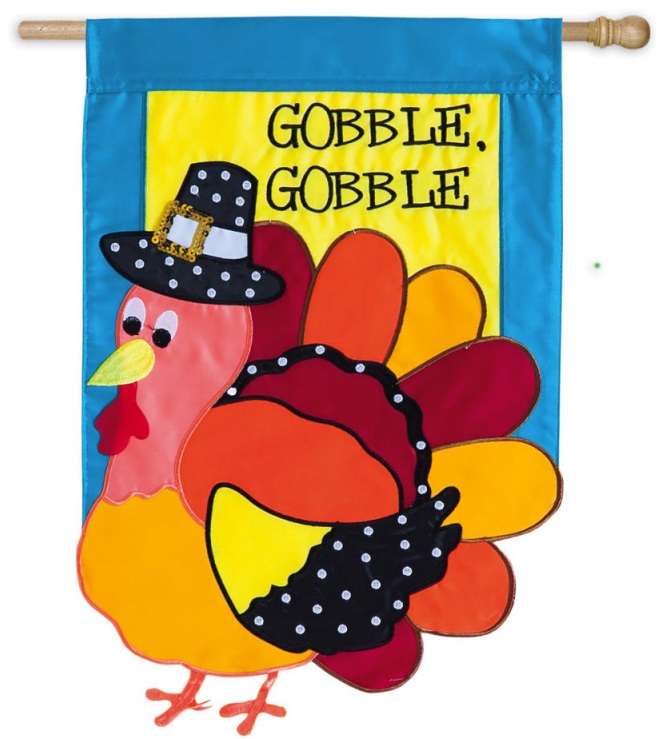 Gobble Gooble Decorative Banner