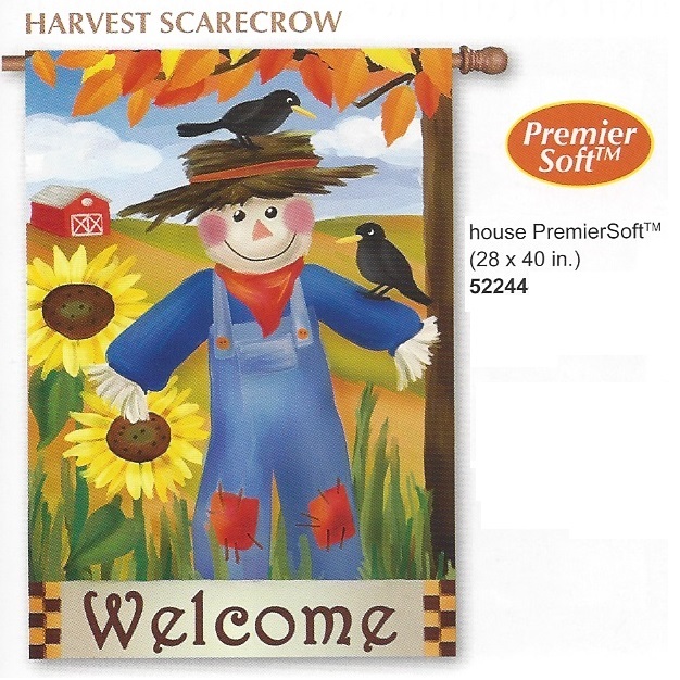 Harvest Scarecrow Banner