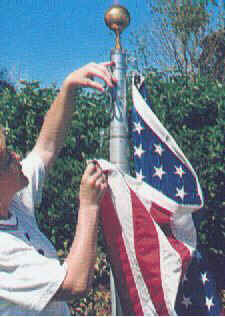 Easy Aluminum Telescopic Flagpole
