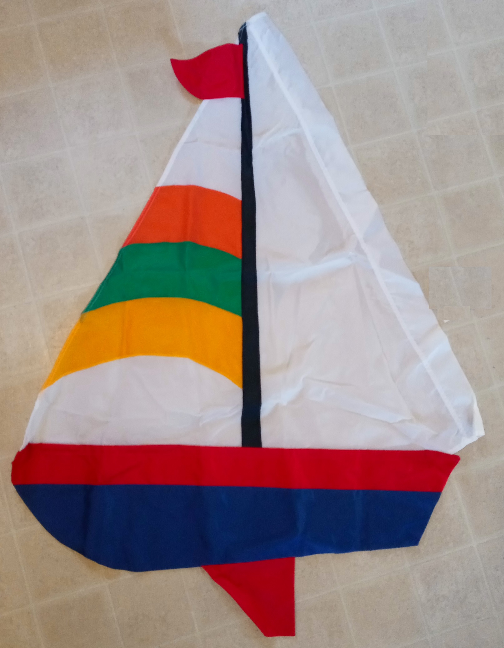 Sailboat Angled Banner